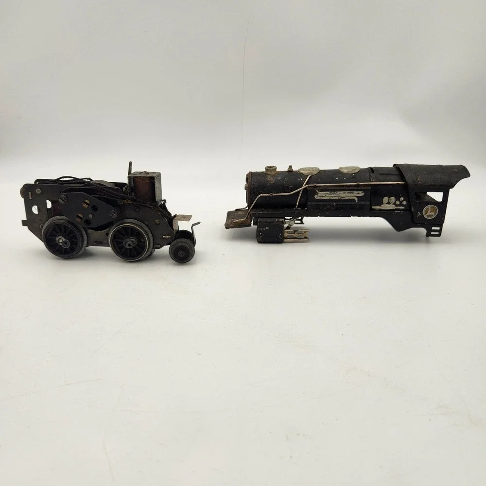 Vintage Lionel O Gauge Steam Locomotive Die-Cast Metal Engine Black USA Pre-War